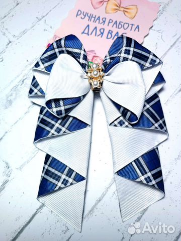 Заколка бант