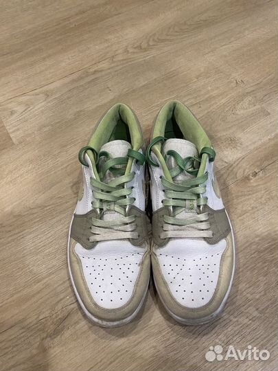 Nike air jordan 1 low pastel grind vivid green