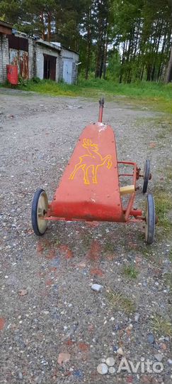 Ретро машина детская