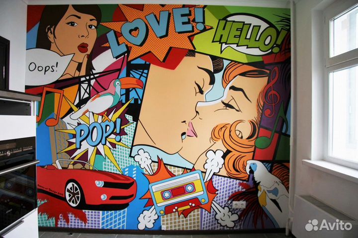 Роспись стен