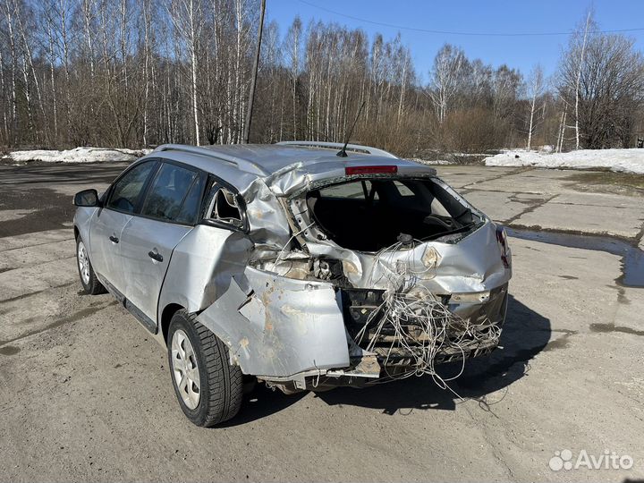 Renault Megane 1.5 МТ, 2009, битый, 193 039 км