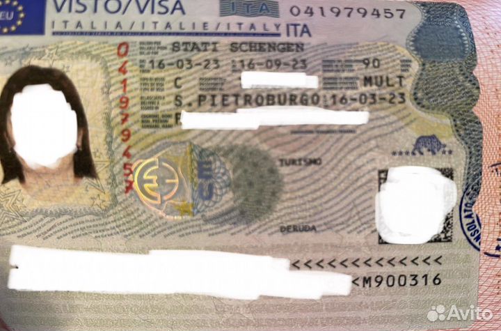 Шенгенская виза в Италию