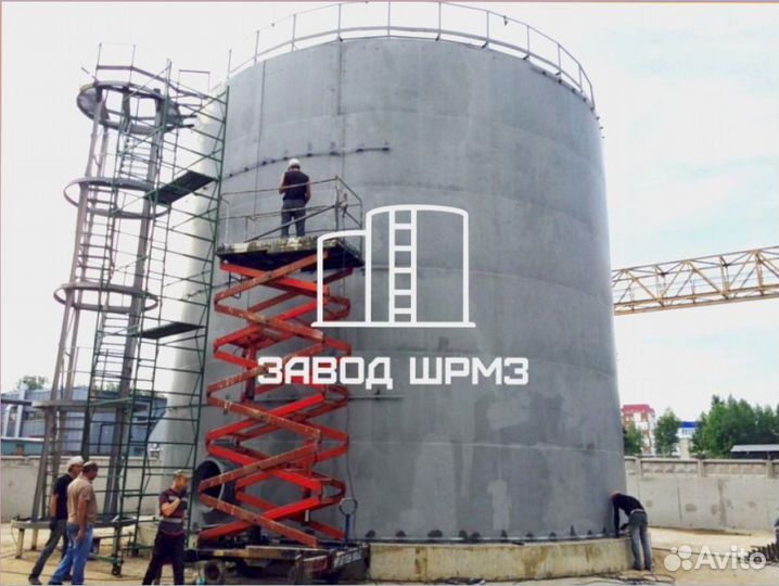 Резервуар вертикальный рвс 300 кубов