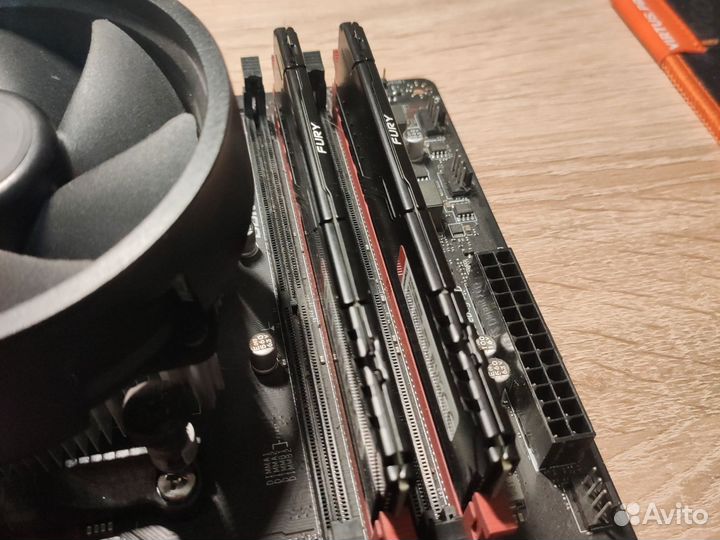 Комплект Ryzen 5 5500 + MSI B450 Gaming Plus + 32G