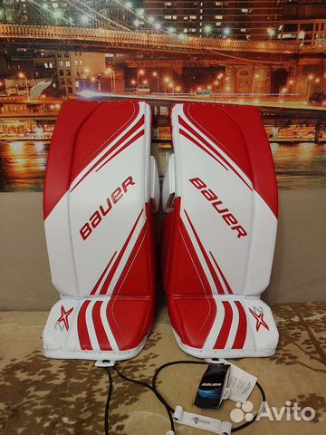 Новые вратарские щитки Bauer Vapor 2X подростковые