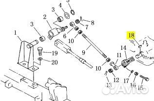 Шпонка 04010-00516