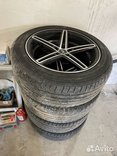 Колёса LS749 на резине Maxxis