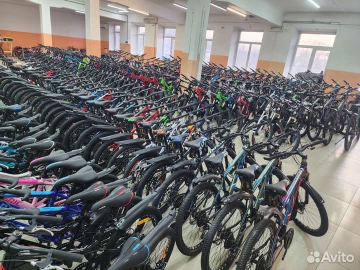 Велосипед на литых дисках