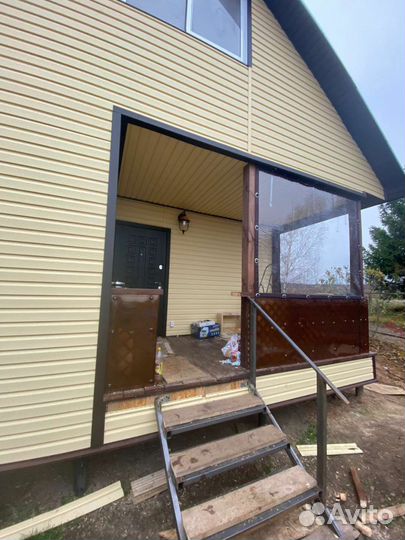 Окна мягкие на веранду