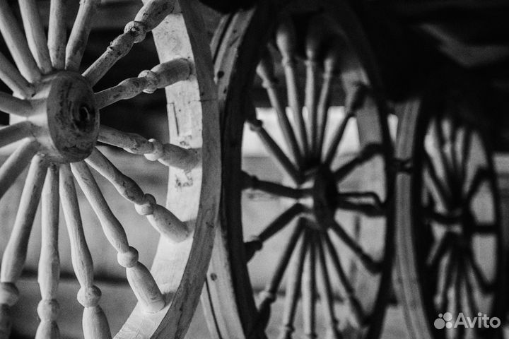 Старинная деревянная утварь