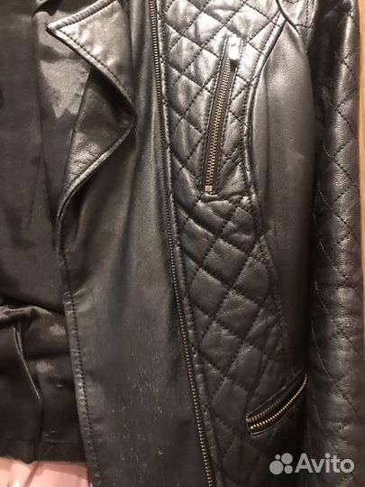 Кожаная куртка love republic