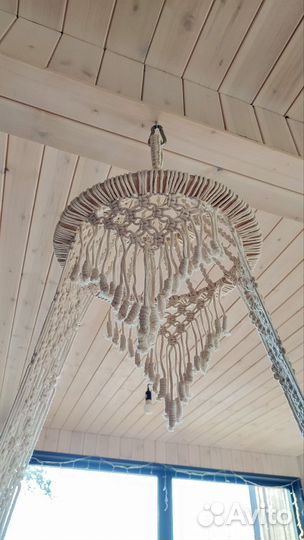 Люлька макраме