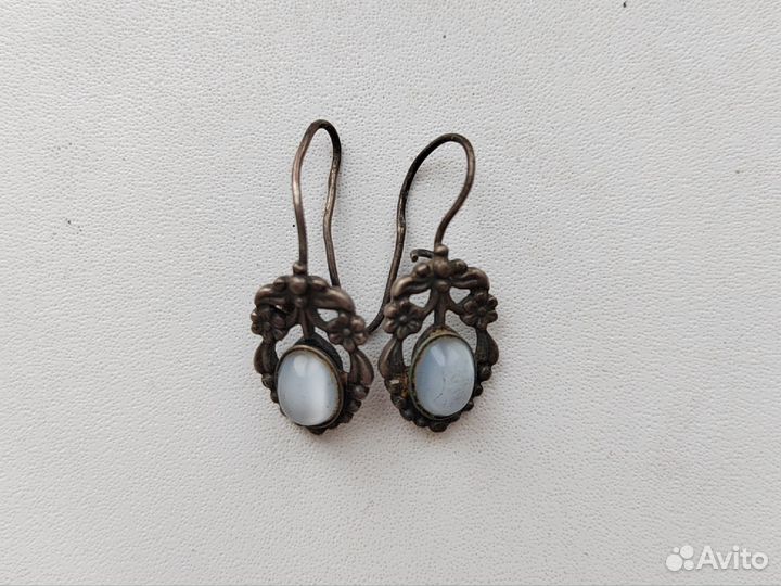 Серьги серебряные