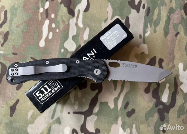 5.11 Tactical Ten Eight knife tanto point