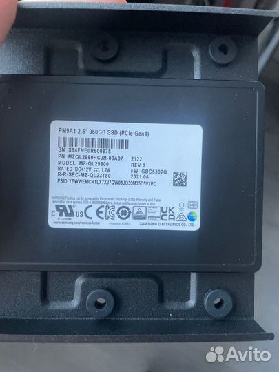 Серверный ssd samsung 960gb