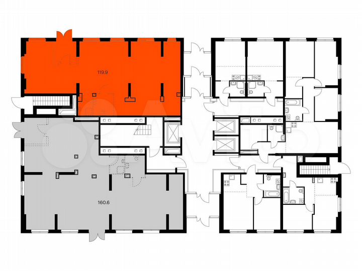 Продам помещение свободного назначения, 119.9 м²