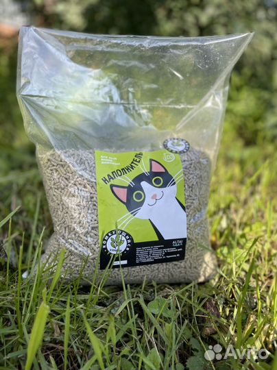 Наполнитель для кошачьего туалета тофу