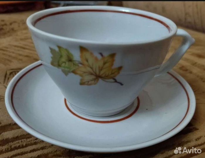 Чашка с блюдцем СССР