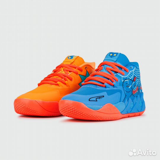 Кроссовки Puma MB.01 Orange Blue