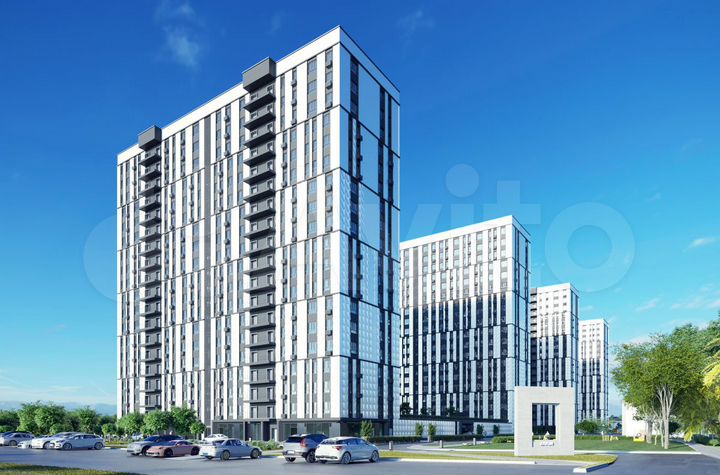 1-к. квартира, 44,9 м², 8/19 эт.