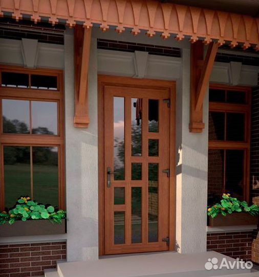 Пластиковые двери