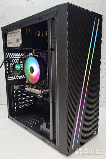 Игровой компьютер Byte-Furyon Intel Core i3-10100F 500W SSD 480гб DDR4 16гб Intel Arc A310 Win11