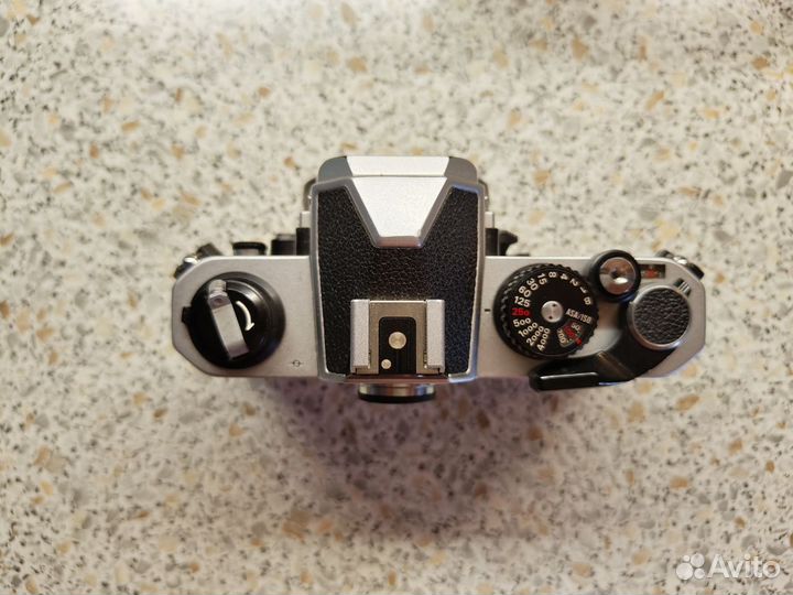 Пленочный фотоаппарат Nikon FM2 серебро