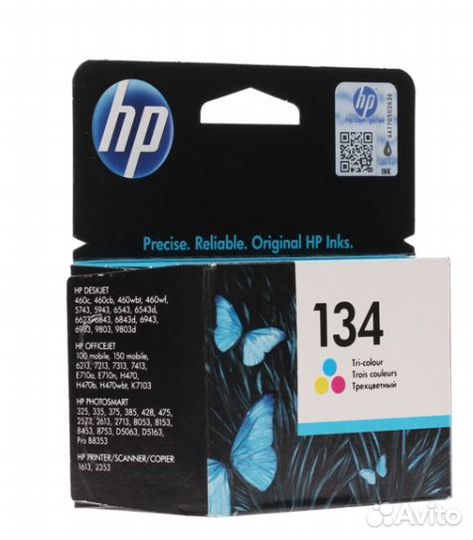 Картридж HP 134 (C9363HE) многоцветный
