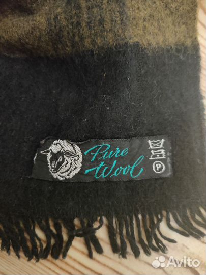 Мужской шарф/Pure Wool