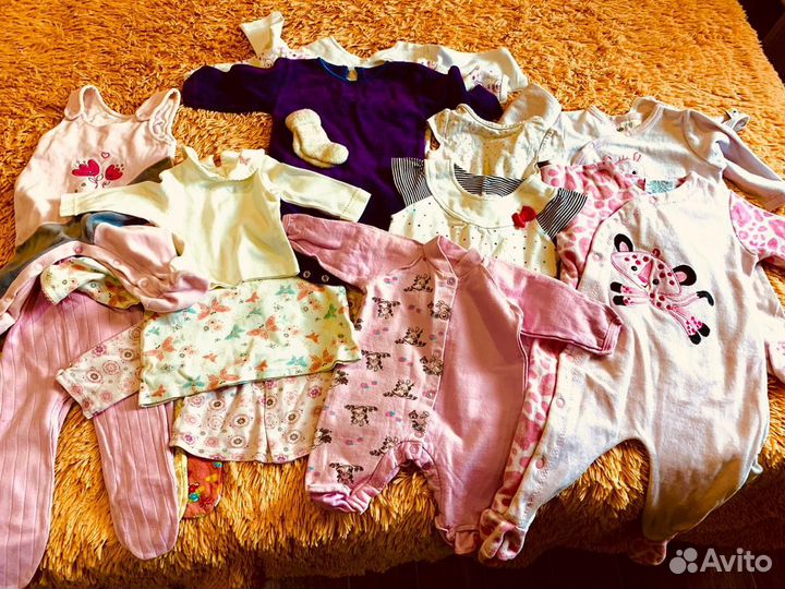 Детская одежда для девочек пакетом
