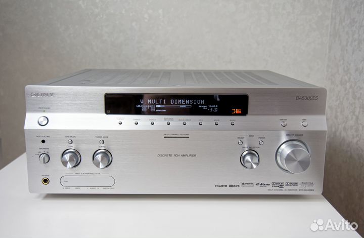 Топовый AV ресивер Sony STR da5300es, Hdmi, 7x120W