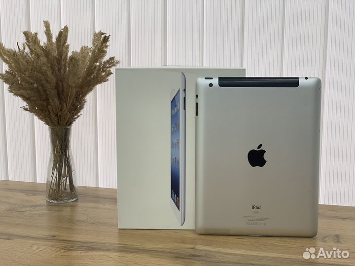 Планшет Apple iPad 3 Retina 64 гб, Wi-Fi + Sim