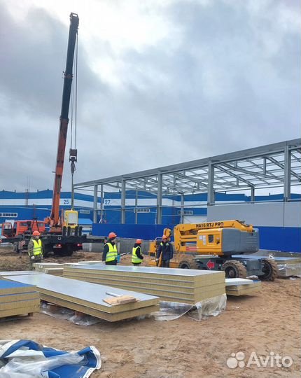 Теплый ангар под ключ