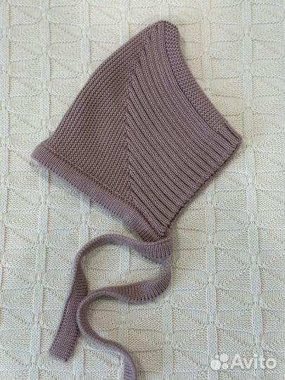 Шапка детская демисезонная на 0-3 месяца