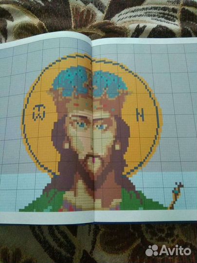 Икона из бисера