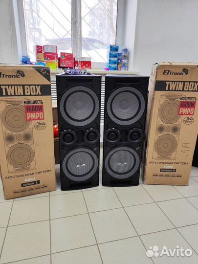 Колонки Eltronic 20-06 акустические