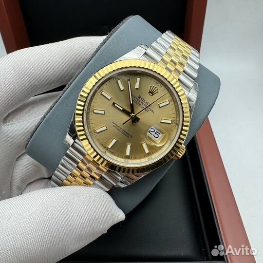 Часы мужские Rolex Datejust топовые красивые 41