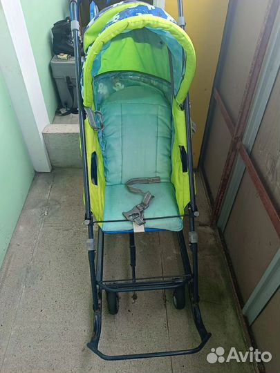Детские санки коляска