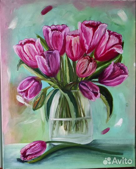 Картина маслом на холсте