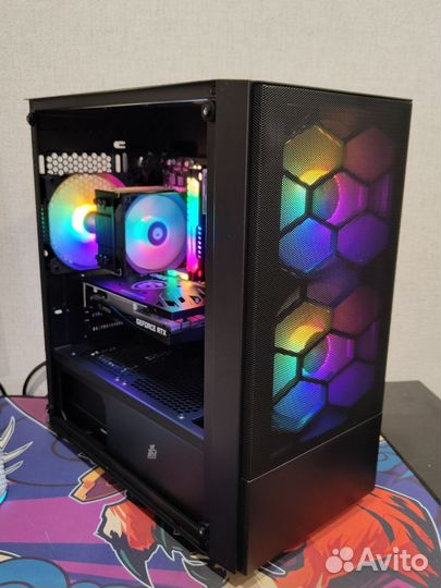 Новый игровой PC i3-12100f, RTX3050, 16Gb DDR4
