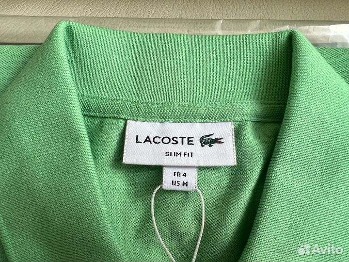 Поло Lacoste Slim Fit Оригинал (M)