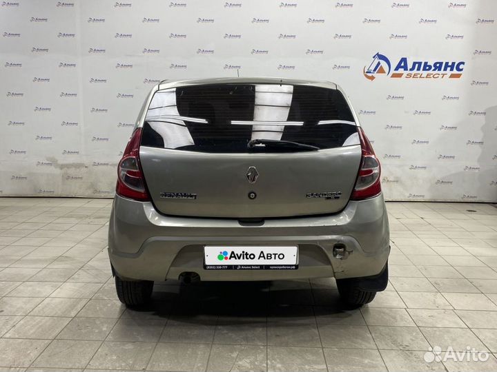 Renault Sandero 1.4 МТ, 2010, 246 455 км