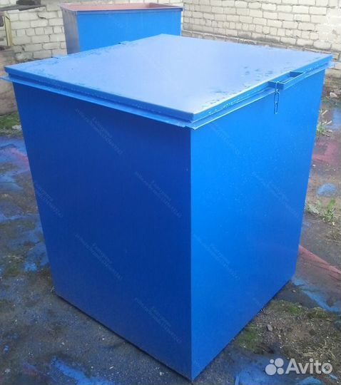 Контейнер мусорный уличный 0,75 м3 Арт kk7986