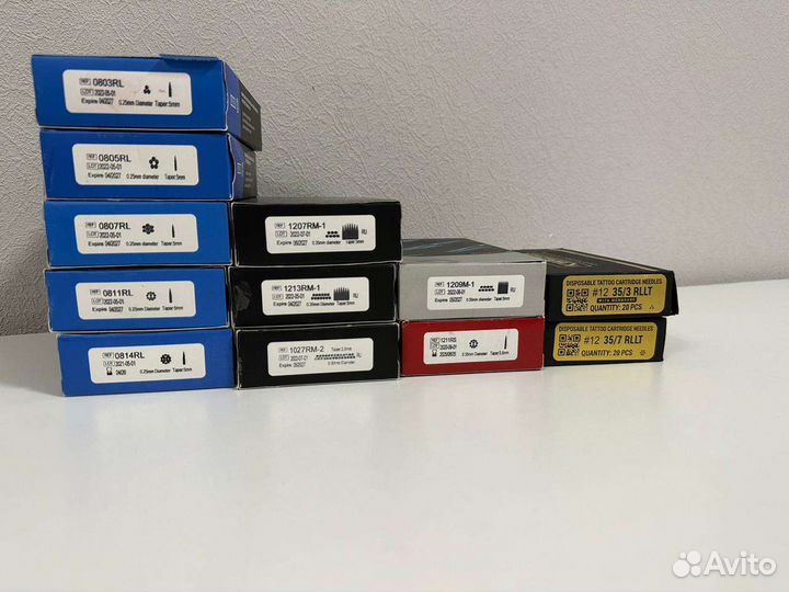 Катриджи для тату WJX, kwadron