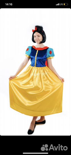 Костюм Белоснежки