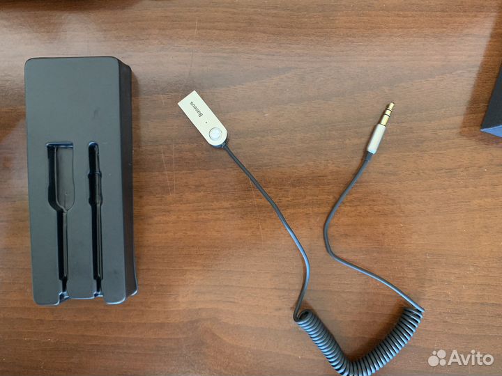 Bluetooth адаптер-aux Baseus BA01 black