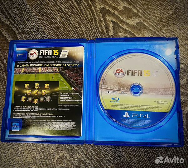 FIFA 15 диск PS4/PS5 русс версия