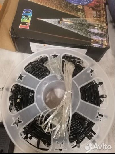 Гирлянда уличная 50 метров