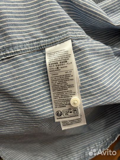 Levis рубашка оригинал