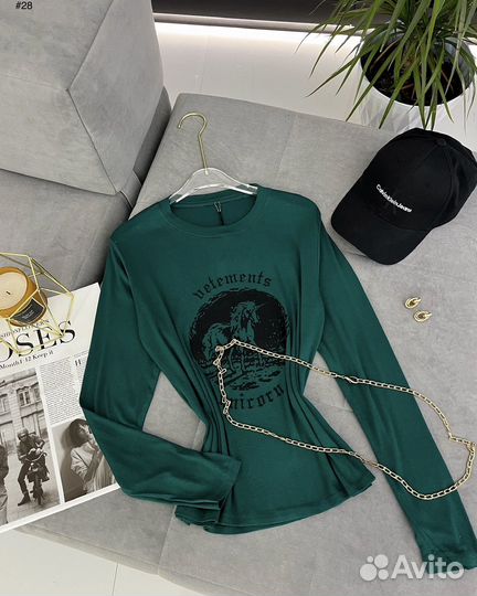 Лонгслив женский новый